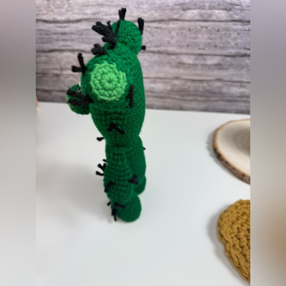 Thorny The Cactus Crochet Amigurumi Doll - Picture 8 of 9